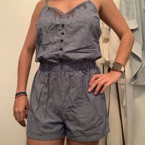Denim - style Forever 21 romper